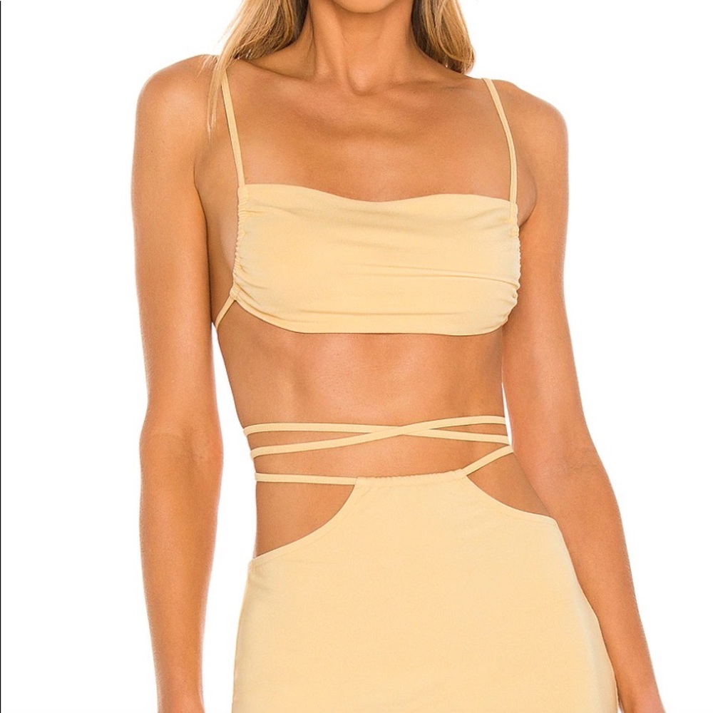 WeWoreWhat Ruched Top